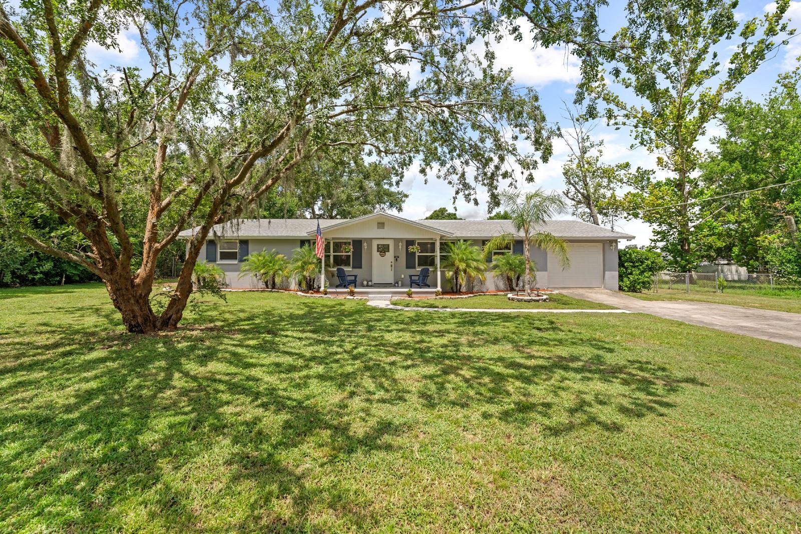 Welcome to this move-in ready 3-bedroom, 2-bathroom home nestled on a spacious 0.43-acre lot with no HOA restrictions! This charming property features numerous updates throughout, including modern flooring, stylish fixtures, and a refreshed kitchen perfect for entertaining or whipping up your favorite dishes.
Step outside to your private screened-in pool and large backyard oasis—ideal for gatherings, gardening, or simply relaxing in your own quiet retreat. With plenty of room for RVs, boats, or additional outdoor living, the possibilities are endless.
Located in a peaceful, well-established neighborhood with convenient access to schools, shopping, and major roadways. Don’t miss this rare opportunity to enjoy space, freedom, and comfort—all in one place!
Schedule your showing today!