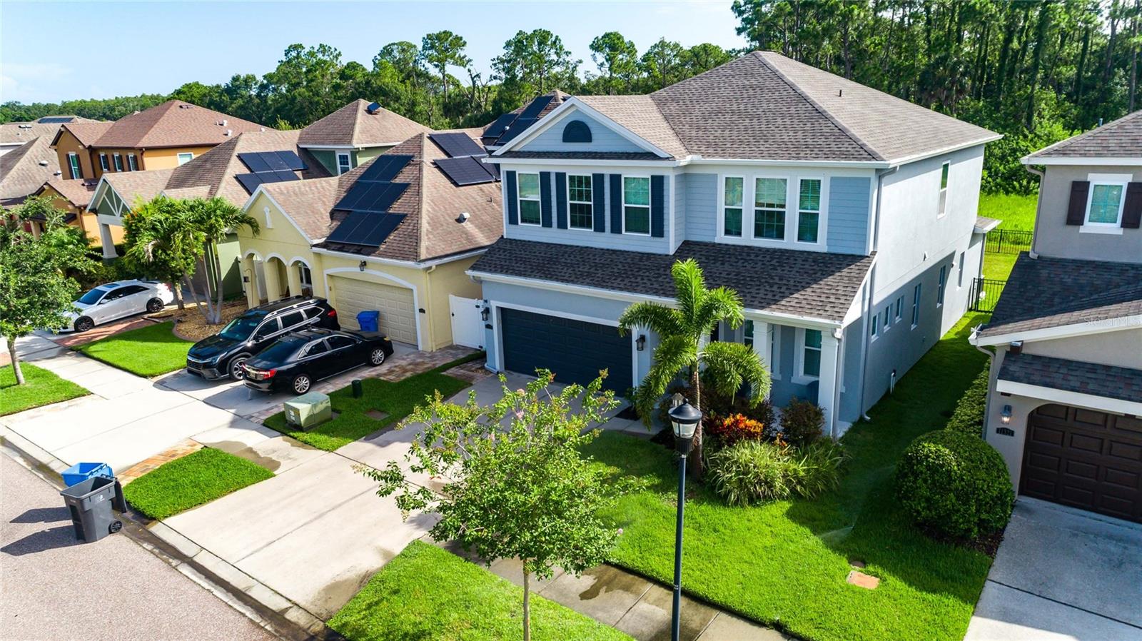 One or more photo(s) has been virtually staged. Exceptional Living in Exclusive Westchase — A Rare Opportunity
?? 11323 Quiet Forest Dr, Tampa, FL 33635
Offered at a premium for those who value quality, privacy, and lifestyle, this meticulously upgraded 4-bedroom, 2.5-bath residence is tucked away in the coveted Champions Forest enclave of Westchase—one of Tampa’s most desirable communities.
Set on a private conservation lot, this home offers peaceful, uninterrupted natural views with no rear neighbors. Inside, you'll find nearly 2,500 sq ft of elevated living space with 10-foot ceilings, solid surface flooring throughout, and granite countertops that speak to timeless quality and style.
Recent investments have ensured this home is as turnkey and future-proof as it is beautiful:
• New Roof (2025) – offering peace of mind for years to come
• New Gutters (2025) – clean lines and functional elegance
• New High-Efficiency AC System (2024) – includes a UV light for purified indoor air
• Modern Interior Repaint (2021) in a sophisticated grey palette
The primary suite is a true retreat, featuring a generous walk-in closet and spa-inspired bathroom with dual vanities and an oversized shower. The kitchen and main living areas are expansive and bright, perfect for hosting or unwinding in comfort.
Beyond the home itself, Champions Forest is a quiet, master-planned community where residents enjoy walkable streets, a community playground, and social gatherings that create a strong sense of belonging. You’re just minutes from world-class golf, the Upper Tampa Bay Trail (ideal for cycling, running, or weekend strolls), and some of the area’s finest dining and shopping.
And when it’s time to venture further? Tampa’s beaches, professional sports venues, and the airport are all within easy reach—yet your home remains a sanctuary.
? For those who appreciate thoughtful upgrades, serene surroundings, and a lifestyle that blends nature, community, and convenience, this home delivers exceptional value.