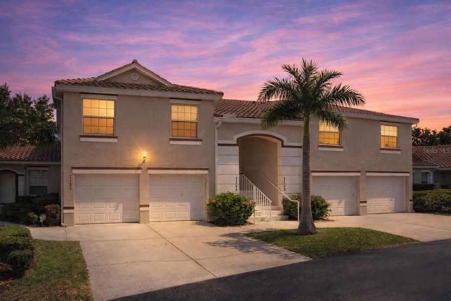 Beautifully maintained second-floor condo in the highly desirable Cypress Strand community, just minutes from Lakewood Ranch, University Town Center (UTC), SRQ Airport, I-75, shopping, dining, medical facilities, and the Gulf beaches. This income-producing property is currently rented furnished at $3,500/month for the winter season with tenant in place through April 15th. Furnishings are negotiable, offering a potential turnkey opportunity (with a few exclusions).
Enjoy serene water views and low-maintenance Florida living in a well-kept residence featuring an AC approximately 3 years old with bi-annual service contract, appliances less than 3 years old, water heater (2021), washer and dryer approximately 3–4 years old, and a freshly painted interior in recent years.
Cypress Strand offers a heated pool and spa, clubhouse, and tennis courts, with internet and cable included in the HOA fees. Conveniently located near Tara Golf & Country Club (membership not required). An excellent opportunity for a full-time residence, seasonal retreat, or investment property in a prime Bradenton location.