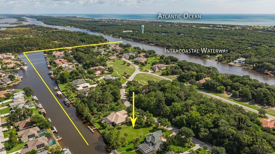 What an amazing opportunity to build your dream home today in the beautiful Sanctuary. This community is a private island within Palm Coast and has its own guard gate. Enjoy the Florida lifestyle in the quaint community. Added bonus this lot is mostly cleared and filled. If you are looking for a place to have a  large boat on the water, look no further.   Low HOA fees monthly. Walking paths and its own "Dolphin watch" where at the right time you can enjoy seeing the dolphins in the ICW. Buy now, Plan later!