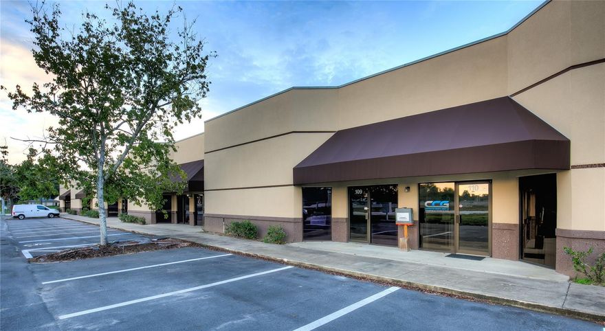 Well-appointed industrial unit offering 1,205 square feet of versatile space, perfectly suited for businesses requiring both professional office presence and functional warehouse operations. This well-designed space features 550 SF of office/showroom area and 655 SF of warehouse space, providing an ideal balance for companies needing client-facing space and operational functionality.
The property is zoned M2 Medium Industrial, accommodating a wide range of industrial and commercial uses. The professional office/showroom area is ideal for client meetings and product displays, while the functional warehouse space works perfectly for storage, light manufacturing, or distribution operations. A key feature of this unit is the direct drive-in access via a 12' x 12' roll-up door, allowing for convenient loading and unloading of equipment, materials, or inventory.
This space is ideal for light manufacturing operations, distribution and logistics companies, contractors and trade businesses, or any company requiring combined office and warehouse space with drive-in access. The efficient layout maximizes both office and warehouse functionality, making it a practical choice for growing businesses.