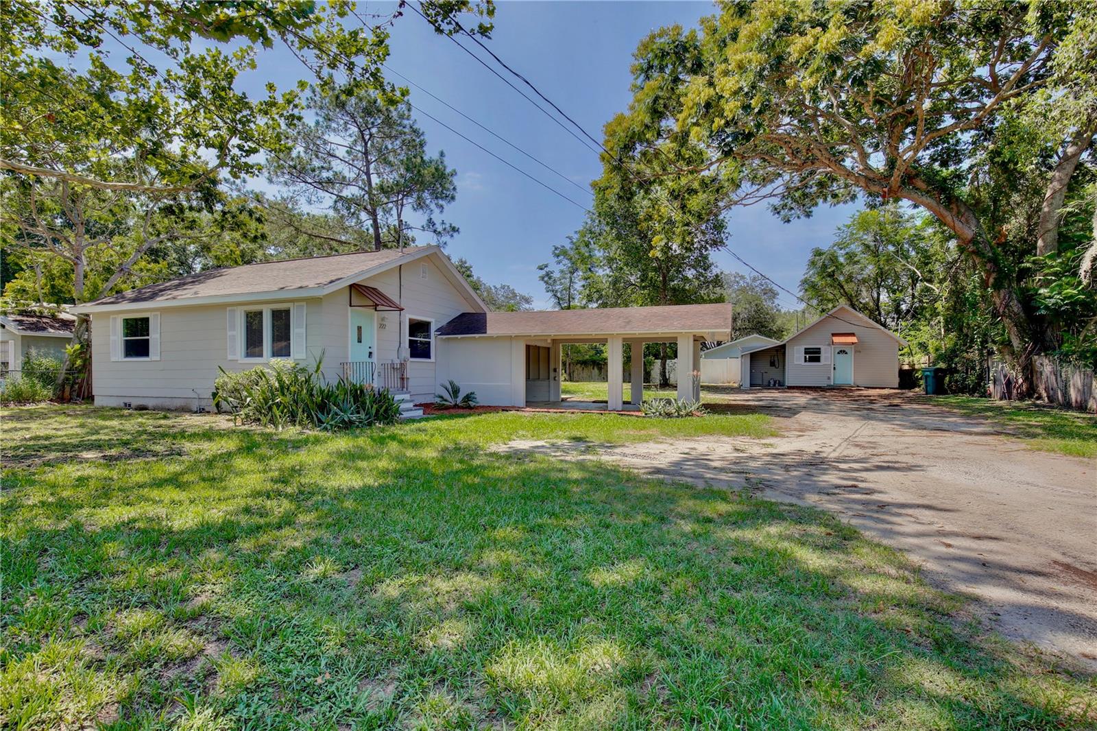 Welcome to 222 E Atwater, Eustis, FL! This charming home offers the perfect blend of modern comfort and classic appeal. Nestled in a convenient neighborhood, this property features spacious living areas, a well-appointed kitchen, and a beautifully landscaped yard. This home provides a warm and inviting atmosphere that's perfect for making lasting memories. Don't miss your chance to enjoy a piece of Eustis charm. Pets are OK with non refundable fee.