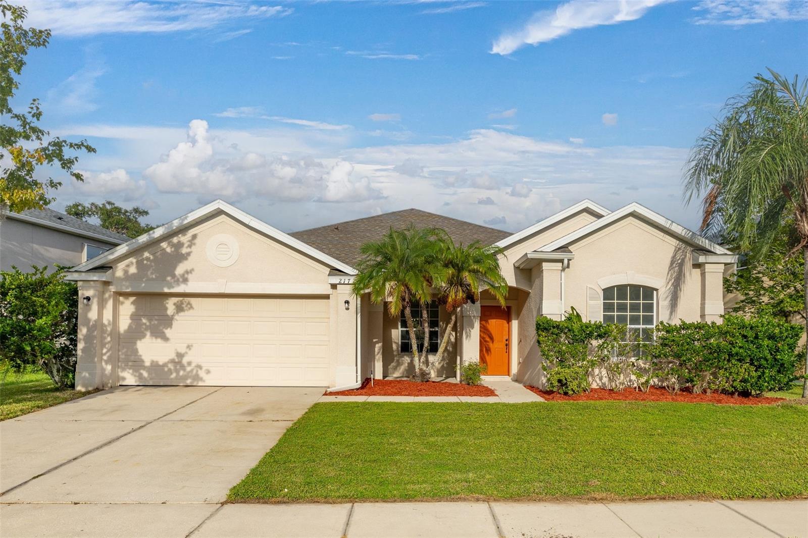 Welcome to this beautifully maintained 4-bedroom, 2-bath home set on a peaceful pond in a highly sought-after golf course community. Inside, you’ll find fresh interior paint throughout, brand-new carpet (September 2025), and a brand-new HVAC system (August 2025) for year-round comfort. The exterior was just pressure washed in August 2025, giving the home great curb appeal from the moment you arrive.
The spacious floor plan offers room for both relaxation and entertaining, while many windows bring in plenty of natural light and serene water views. Have your morning coffee on the screened in back porch while enjoying the pond view. Located close to shopping, schools, and theme parks, this home combines convenience with a resort-style lifestyle. Whether you’re enjoying the community’s golf amenities or relaxing on your back patio overlooking the pond, this property is ready for you to move in and make it your own.