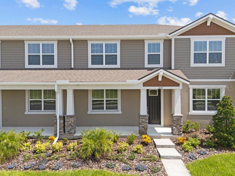 Washer, Dryer, & Refrigerator Now Included! NEW COMMUNITY IN APOPKA! See sales team for more information regarding reduced rates and closing cost incentives. As you step inside the Aurora, you are greeted by an inviting open-concept gathering room, seamlessly connecting the dining room and kitchen. The flowing layout creates an expansive and airy atmosphere, perfect for both entertaining guests and enjoying everyday life. The owner's suite is a true retreat, offering a sanctuary of relaxation and tranquility. The spacious bedroom is complemented by a large walk-in closet, providing plenty of storage for your wardrobe and personal items. With two additional bedrooms, this townhome provides flexibility for a growing family, a home office, or a guest room. Visit the Meadowlark Landing sales center today!
