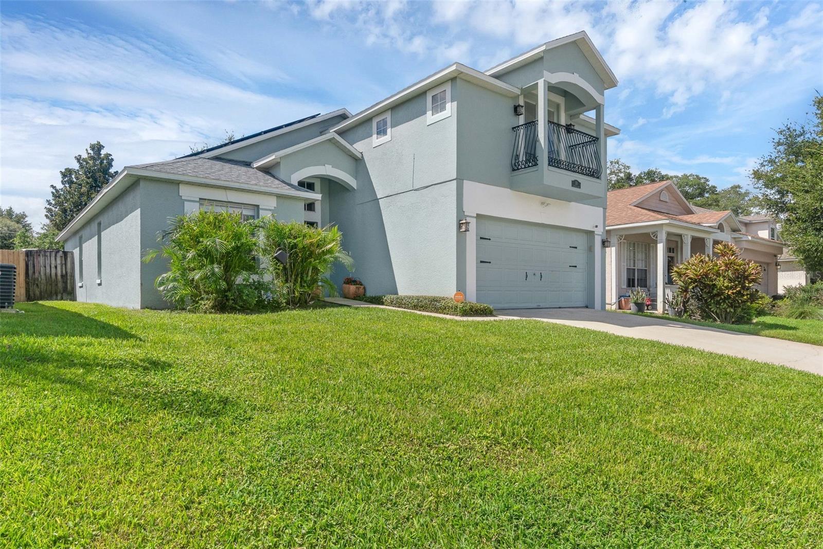 Just What You’ve Been Searching For!
Welcome to 155 London Fog, where comfort, style, and convenience come together in one perfect package. This 4-bedroom, 3-bath home is thoughtfully designed with a split floorplan that offers both privacy and flow, making it ideal for modern living.
Step inside and be greeted by soaring vaulted ceilings, skylights that flood the home with natural light, and fresh updates throughout. The spacious first floor features three bedrooms including the owner’s suite, a large open kitchen with newer stainless steel appliances, and inviting living areas with beautiful flooring and fresh paint. Sliding glass doors open to your private backyard—a blank canvas ready for your dream outdoor space.
Upstairs, discover a private retreat with a fourth bedroom, ensuite bath, and charming Juliette balcony—perfect for guests, in-laws, or a quiet home office.
Major updates already done for you:
Brand new roof with paid-off solar panels (2025) You could save hundreds in electric bills!
New HVAC (2023)
New water heater (2022)
Updated bathrooms with gorgeous finishes.
Amazing location puts you minutes away from Derby Park, Mayfair Golf Club, and Lake Mary Sports Complex, or hop on I-4 and 417 for a quick trip to downtown Orlando, beaches, airports, and world-famous theme parks. Shopping, dining, and entertainment at Seminole Towne Center are just minutes away. And best of all—this home is zoned for top-rated Seminole County schools.