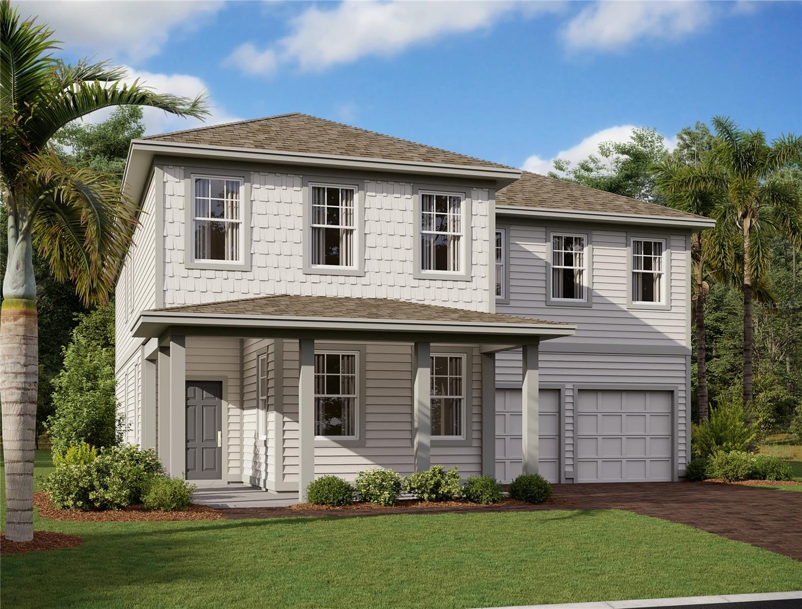 Under Construction. Rates as low as 3.99%*! Welcome to this beautifully designed 4-bedroom, 3-bath home in Trailside at Mount Dora, where style, comfort, and functionality meet. Situated on a private homesite with no rear neighbors, this home backs up to a dry retention pond, offering added privacy and peaceful views. Step inside to soaring 20-foot ceilings in the family room, creating a bright and open atmosphere.
The chef-inspired kitchen features an oversized quartz island, stainless steel appliances, and 42" neutral-colored cabinets, perfect for entertaining and everyday living. Wood-look luxury vinyl plank flooring flows through the main living areas, while the bedrooms offer upgraded carpet for added comfort. Upstairs, a spacious loft provides a flexible space for work or play.
Enjoy community amenities including a resort-style pool, clubhouse, and playground. Conveniently located near top-rated schools, major highways, and the quaint boutiques and restaurants of downtown Mount Dora, this home combines serene surroundings with everyday convenience.