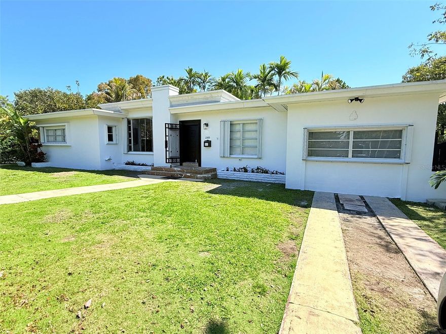Charming and well-maintained single-family home in the desirable Silver Bluff area! This bright residence offers 3 bedrooms and 2 bathrooms with approximately 1,855 sq ft of living space, featuring abundant natural light throughout. Enjoy a spacious layout, updated kitchen with modern appliances, and the convenience of in-unit washer and dryer. The property includes a private backyard—perfect for relaxing or entertaining. Ideally located near Coral Way, Coconut Grove, Brickell, and major highways, with easy access to shopping, dining, and top-rated schools. A rare opportunity to live in a prime Miami location! In addition this property has a additional 377sqft efficiency for additional charge of $1,500 a month.