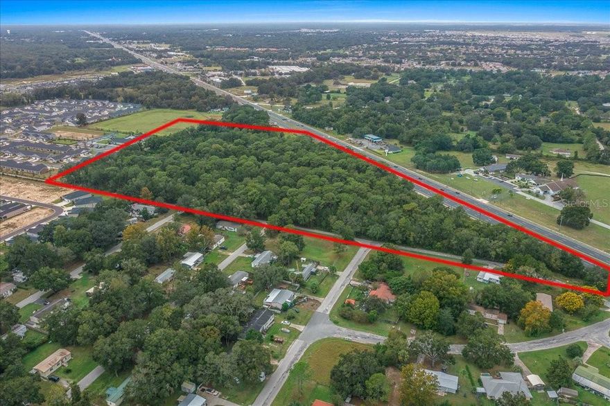 Build Your Next Project on Ocala’s Busiest Corridor –16.39 Acre of B2 Commercial Land with 1,000+ Ft Frontage On SR-200.
This high exposure parcel sits in the heart of one of Ocala’s fastest-growing commercial and residential markets. High Traffic Counts & Excellent Visibility and is directly on SR 200, one of Ocala’s busiest arterial roads. This property is minutes from major developments:
Florida Aquatics Swimming & Training (FAST);
On Top of the World Communities;
Ocala Logistics Park which houses Amazon, Chewy, Fed Ex and more.
 10 minutes to the Ocala International Airport.
 20 minutes to the World Equestrian Center – a global destination.
 30 minutes to the Villages. 
 Close proximity to I-75, retail centers, medical hubs, and residential growth zones.
Zoning is B2 – Community Business – suitable for a wide range of commercial, retail, medical, restaurants, and mixed-use development.
Size is 16.39 Acres.
Frontage is over 1,000 feet on SR 200.
Utilities available (verify with county/city).,
This site is perfectly positioned for a high-traffic commercial development, retail plaza, medical/professional office park, or mixed-use project. The surrounding area is experiencing rapid growth in population, industry, and infrastructure making this a rare opportunity for developers, investors, and end-users.