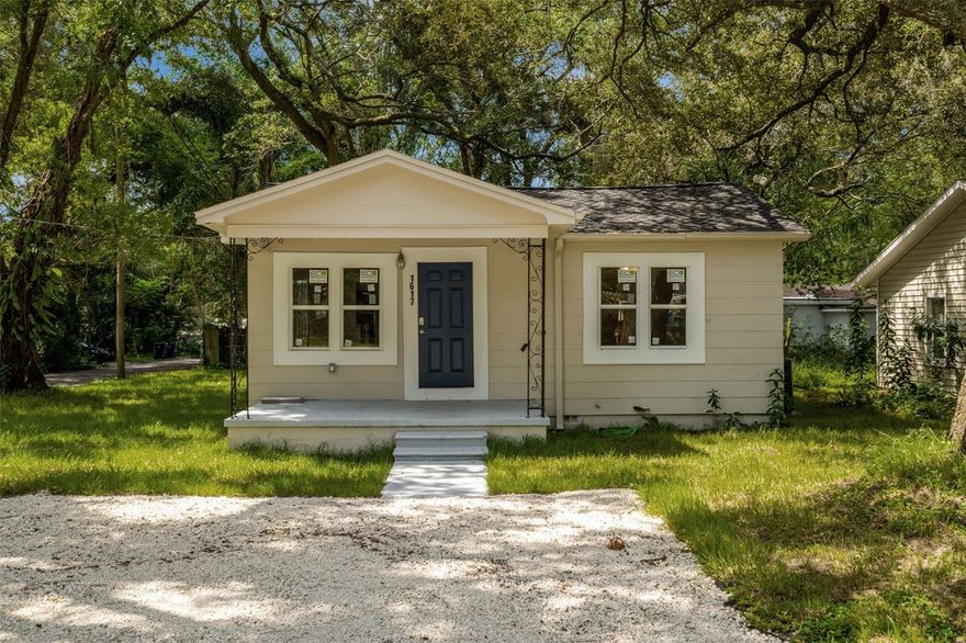 Motivated seller! The seller is willing to contribute towards the buyer's pre-paid and closing costs or rate buy down! Your Friendly Neighborhood Bald Guy proudly presents 'The Linden Bungalow'! This 2 bedroom 1 bath home is move-in ready for first-time home buyers, or, if you plan to rent it out, it's ready for your next tenant! And, if you're looking for your next Airbnb, an opportunity awaits! The first thing you'll notice, the abode sits on a spacious CORNER LOT! As you walk into your home, you'll find an open-concept living room and a kitchen/dining combo to entertain all your guests! Come, see for yourself! There was nothing left untouched: NEW Vinyl Flooring, NEW stone countertops, NEW cabinets, NEWLY renovated bathroom, NEW roof, NEW HVAC, NEW plumbing, NEW electrical wiring, and even NEW IMPACT WINDOWS! This BEAUT we call home is just 9 minutes from the likes of Busch Gardens and Adventure Island, 13 minutes from University Mall and USF, and 15 minutes from Armature Works, Ulele, and Ybor City! Schedule your private tour today by reaching out to your agent or give Your Friendly Neighborhood Bald Guy a call!