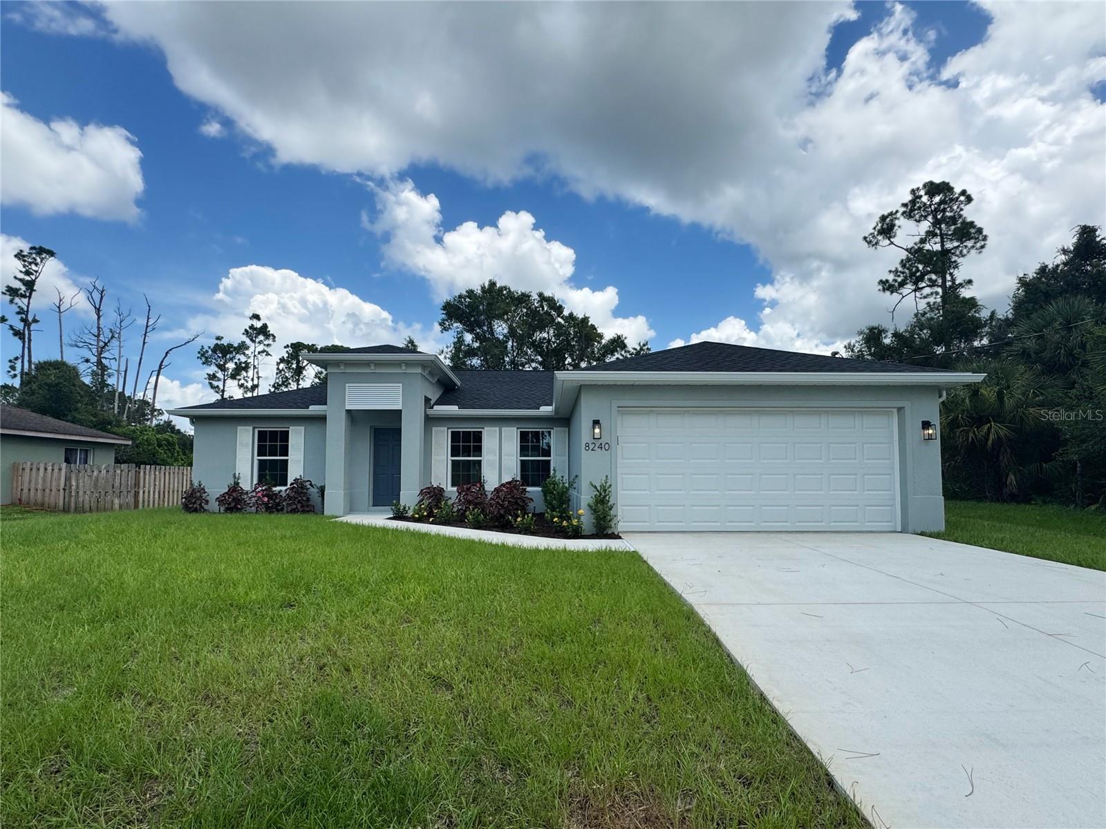 Beautiful New Construction Home Available Now! Everything is Included and Everything is Upgraded! Starting with an open, split floor plan with vaulted ceilings, this home has Hurricane Impact, insulated, low e windows, full overlay cabinets, stainless steel kitchen appliances, quality stone countertops and window sills, porcelain tile throughout, 30-year shingles, 3 zone sprinkler system, screened lanai, brand name plumbing and electrical fixtures, fully sodded and landscaped. This home has been built to keep insurance, maintenance and utility costs low. Preferred lender is offering up to $1,500 in closing cost assistance! Take a tour through of one of our Beautiful Homes: https://youtu.be/SFsL-Aell24