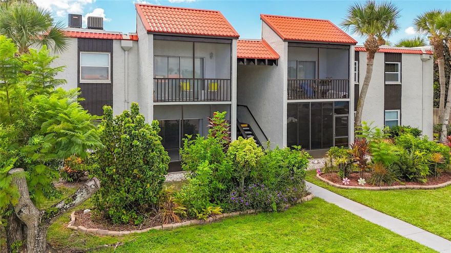 Come see this ground-floor condo located in the heart of Sarasota.  This 2-bedroom, 2-bathroom condominium is tucked away nicely towards the back of the complex.  Quiet, comfortable, convenient, and most of all affordable.  Village Brooke is known for providing well-manicured landscaping, beautifully maintained amenities, and low condo dues. Association amenities include TWO neat-as-a pin heated pool areas, 2 tennis/pickelball courts, shuffleboard, peaceful ponds, covered gazebos, bike storage rack stations, barbeque areas, water, sewer, pest control, cable television, and a well-equipped club house complete with a full kitchen area, tables, pool/ping pong table, and lounge space with large screen TV. Wash and dry two loads of laundry at the same time in one of the many convenient laundry areas, one being located in this same building. Find coins to be cumbersome? Choose to use the smart phone app instead. This home really is the epitome of easy living less than 20 minutes to both Siesta and Lido Key beaches. This specific unit is located near the mailboxes, recycling, tennis courts, pools, and is walking or biking distance to many shopping and public transportation options. Please note that Village Brooke policies include pet, truck, and motorcycle restrictions, as well as 2 month minimum and 6 month maximum rental restrictions. Make an appointment to see this lovely first floor condominium unit.