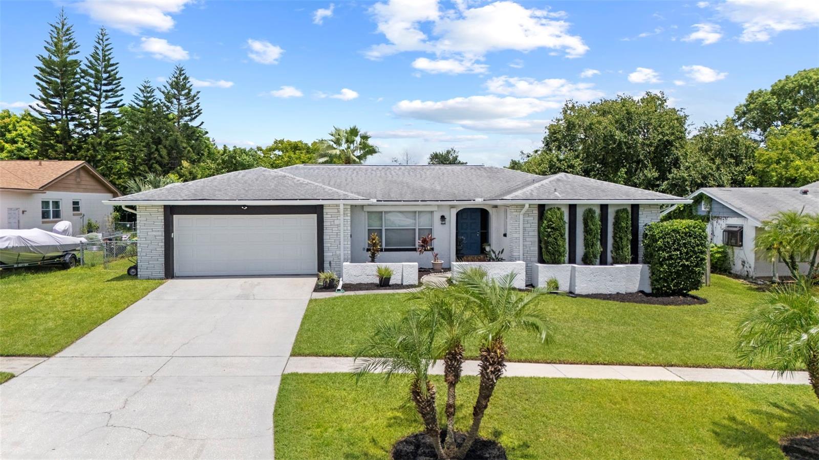 Under contract-accepting backup offers. Welcome to 605 Spring Oaks Blvd in Altamonte Springs! LOCATION! LOCATION! LOCATION! Top Rated Schools!! Stunning straight from the curb this beautifully maintained 4-bedroom, 2-bath home offers a split floor plan designed for comfort and functionality. Enjoy multiple living spaces with both a formal living room and a cozy family room, plus a window-enclosed patio with its own AC window unit — perfect for a workout space, hobby room, or year-round relaxation. Step outside to your sparkling fiberglass saltwater pool, ideal for entertaining or unwinding after a long day. Notable upgrades include: 2017: Roof, tile flooring (excluding living/family rooms), renovated primary bath, updated guest bath, new ceiling fans and light fixtures, interior paint, upgraded baseboards! 2021: NEW hot water heater 2022: FULLY RENOVATED KITCHEN, NEW gutters, resurfaced fiberglass pool, saltwater conversion! 2023: Exterior repainted. 2024: NEW pool pump, updated irrigation system, UV light added to HVAC for improved air quality! Additional features: Hurricane shutters for added peace of mind. Prime location! Walking distance to Westmonte Recreation Center, offering an outdoor pool (open swim, classes, laps, play area), therapeutic pool, playground, pavilion, bocce, basketball, pickleball, tennis courts, and multi-purpose fields! Easy access to restaurants, shopping, highways and more! This home is truly move-in ready with modern updates, flexible living spaces, and a backyard built for year-round Florida living. Don’t miss out on your opportunity to own this adorable home in Spring Oaks!