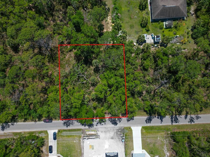 This vacant lot is tucked away in North Port, yet it’s just minutes from I-75, making trips to Sarasota, Venice, Port Charlotte, or even Naples quick and convenient. You’ll also be just a short drive from Wellen Park, a new community full of shops, dining, parks, walking trails, live entertainment, and the Atlanta Braves Spring Training stadium.The City of North Port continues to pop with new homes, schools, and businesses, which makes this the perfect time to secure your piece of land here in Sarasota County. With no HOA restrictions, you’ll enjoy the flexibility of designing your dream home, plus you’re close to Gulf beaches, golf courses, and beautiful nature preserves! Whether you’re dreaming of building your forever home or looking for a smart investment, this location checks all the boxes. And if you’d like assistance on the building process, our trusted custom home builder is available to walk you through every step and answer your questions!