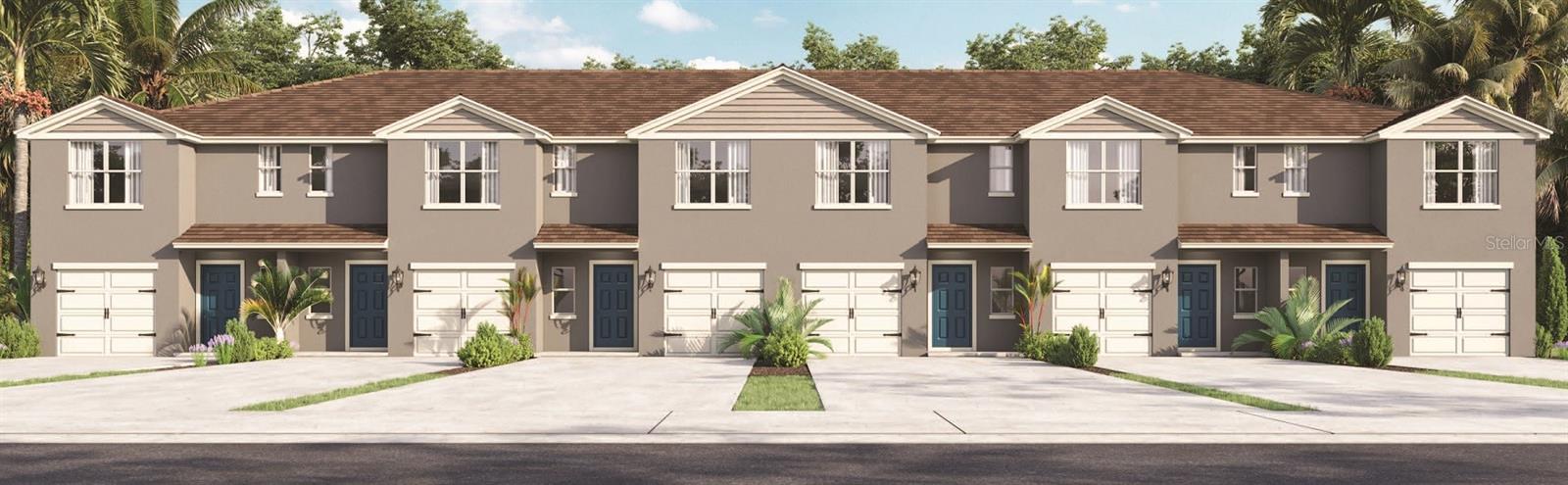 Under Construction. "Introducing the Pearson – where modern elegance meets everyday functionality in this stylish townhome. Located in Hawthorne in Lakeland, Florida. Step into sophistication as you enter through the one-car garage into a spacious and welcoming abode with 1,463 square feet.
The heart of the home, a sprawling living space, beckons with its ample room and abundant natural light. Whether entertaining guests or enjoying a quiet night in, this versatile area adapts effortlessly to your lifestyle needs. Adjacent to the living space lies the dining nook and gourmet kitchen, a chef's delight adorned with sleek cabinetry, premium stainless-steel appliances, and a stunning center island. Gather around the island for casual meals or culinary adventures, as the kitchen effortlessly blends style with functionality.
Upstairs, three comfortable bedrooms await, providing space for rest and relaxation. The primary bedroom offers a peaceful retreat, complete with a walk-in closet and a luxurious ensuite bath featuring dual sinks, and walk-in shower. With 2 1/2 baths throughout the home, convenience is never far away. Whether getting ready for the day or unwinding in the evening, you'll appreciate the thoughtful design and attention to detail in every corner of the Pearson.
Like all homes in Hawthorne, the Pearson includes all concrete block and also smart home technology, which allows you to control your home anytime with your smart device while near or away.
Experience the ultimate in modern living with this thoughtfully designed townhome, where comfort and style converge to create the perfect sanctuary for you and your loved ones. Welcome home to the Pearson – where every day is an invitation to live life to the fullest. Schedule a tour today.
*Photos are of similar model but not that of the exact house. Pictures, photographs, colors, features, and sizes are for illustration purposes only and will vary from the homes as built. Home and community information including pricing, included features, terms, availability, and amenities are subject to change and prior sale at any time without notice or obligation. Please note that no representations or warranties are made regarding school districts or school assignments; you should conduct your own investigation regarding current and future schools and school boundaries. *