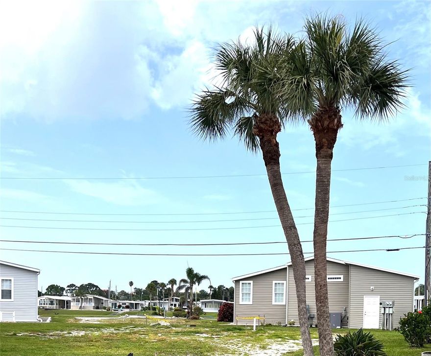 Location Location Location! Build your dream home here. Endless Summer On Venice Island. 55+ Great Location! Easy access to downtown Old Venice. Close to the Legacy Trail where you can bike, walk, run! Restaurants within a few minutes drive. Country Club Estates has all the amenities, Tennis, Clubhouse, Shuffle ball, heated pool, boat docks available, private harbor. Beautiful lot with easy access and views close to the Intracoastal. Active community. Best Lot In Country Club Estates! Water, sewer, electric, cable! Monthly $385.00 "Resident Owned" no lot rent!  FREE SUNSETS!