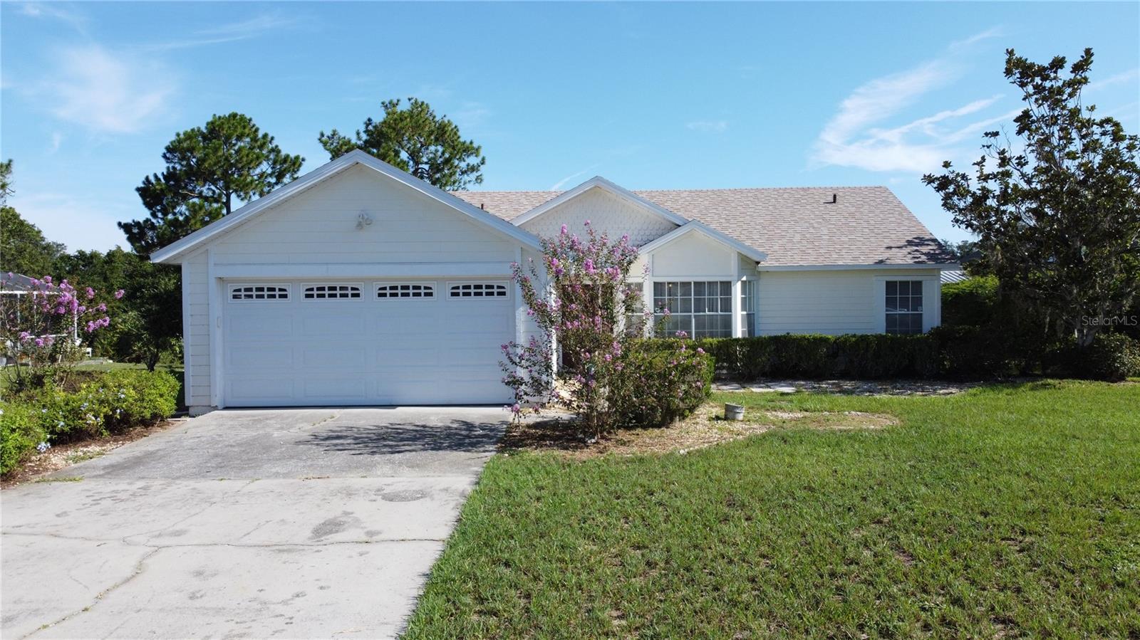 Welcome to 221 Sunset Court, a hidden gem in the ever-popular, low-HOA community of Sunridge Woods. This charming three-bedroom, two-bathroom home is perfectly positioned to capture tranquil water views, with a fully fenced yard creating your own private oasis. Recent upgrades add to its appeal, including a brand-new roof, full repipe, and new water heater in 2025—offering peace of mind and excellent value for the next owner.
Inside, the open-plan kitchen, dining, and living areas are filled with natural light and enjoy uninterrupted views of the garden and pond beyond. The split bedroom layout ensures privacy, with the primary suite tucked to one side of the home and two additional bedrooms with a full bath on the other.
Step outside to a covered lanai overlooking the water—a serene spot to unwind, entertain, or simply watch the world go by. The generous yard offers space for a playhouse, garden, or even a shed, leaving plenty of opportunity for you to add your personal touch. A wide driveway accommodates multiple vehicles alongside a two-car garage, making everyday living easy and convenient.
Sunridge Woods is a quiet, established neighborhood with an impressively low annual HOA fee of just $195. Ideally located moments from ChampionsGate, world-class golf, shopping, dining, and I-4 for easy access to the attractions and beyond, this property offers a winning combination of location, value, and potential. Whether you’re seeking a full-time residence, seasonal retreat, or vacation rental, this home is ready for you to make it your own.