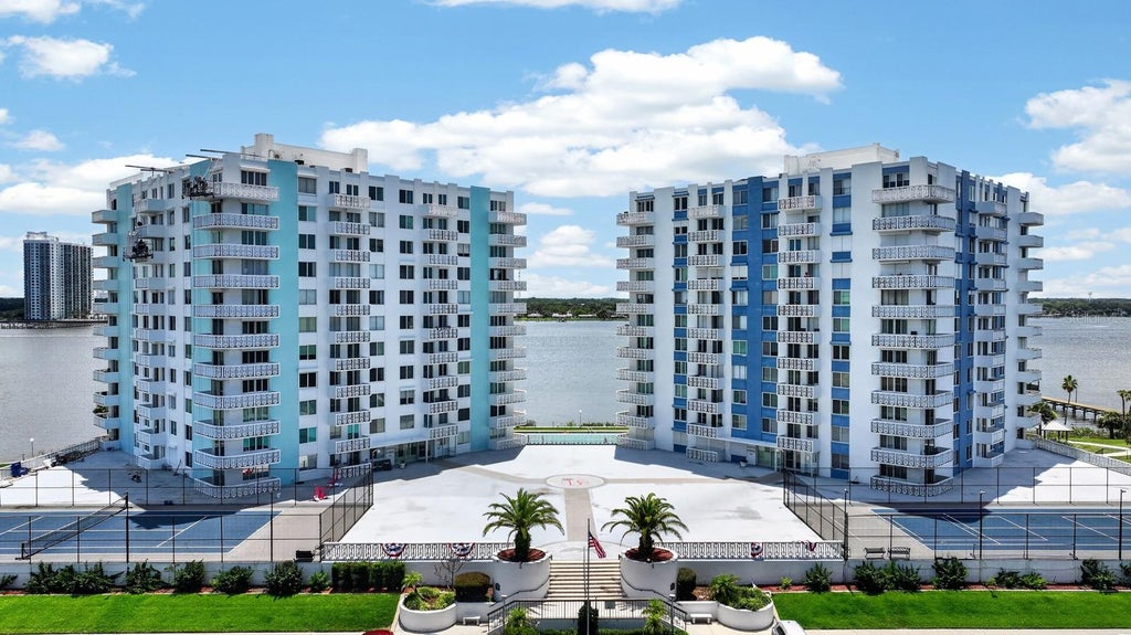 Photo of 935 N Halifax Avenue #406, Daytona Beach, FL 32118 (MLS # FC319671)
