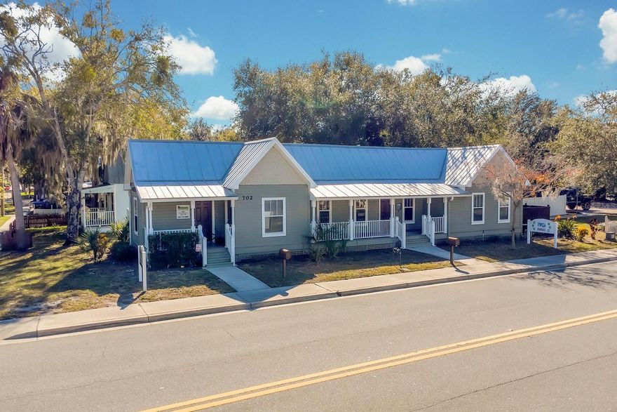 Beautifully renovated corner-lot office building located in the heart of Downtown Kissimmee. This property offers approximately 1,447 square feet of well-designed office space featuring a spacious reception area, four private offices, two bathrooms, an additional reception area, and two kitchens. The building includes dedicated parking for up to 12 vehicles, with additional street parking available for clients and guests.

Ideal for a variety of professional uses, the layout allows for two separate businesses to operate independently with separate exterior access. The property consists of two lots: one for the building and one for parking spaces. Don’t miss this exceptional opportunity in a prime downtown location—schedule your showing today!