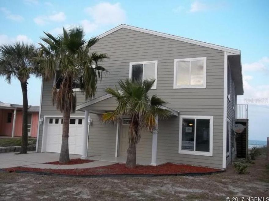 irect Oceanfront two story house located on a deep lot. Enjoy the beautiful views from porches and patios. The property has a main house that features 3 full bathrooms 3 bedrooms living room kitchen and garage. There is an in law apartment that has a full kitchen, bathroom, bedroom, and living room This is counted in the total of a four bedroom 4 full bathrooms in house. ;Water: City