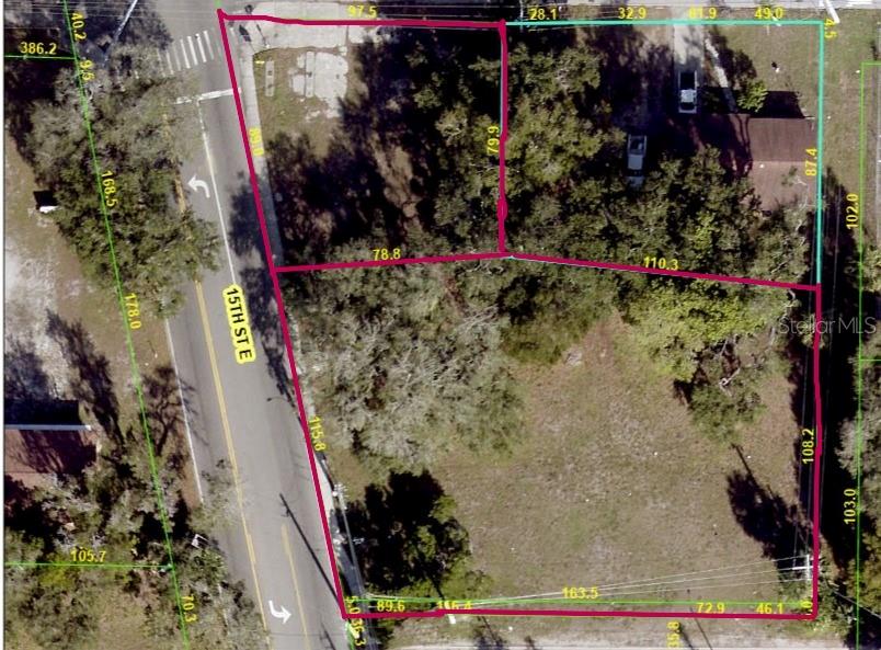 RARE opportunity for development in prime, non-flood zone location. Two adjourning vacant corner lots collectively totaling over 1/2 acre/24,890 sf. Property is clean and clear with 205ft frontage and between 2 side streets allowing great access. No deed restrictions or HOA.
There is easy access as well east to I-75 and west to the beautiful gulf beaches. Located in city limits and historic area close to hospital, downtown shopping, museum and planetarium, marina, performing arts theater, a variety of great dining, and Bradenton Riverwalk with ferry available to gulf beaches. Property is zoned flexible T4-R which allows an array of possibilities for development including single family attached, semi-detached, detached as well as multi-family, accessory units, medical, and more. All measurements and information are subject to verification by buyer.