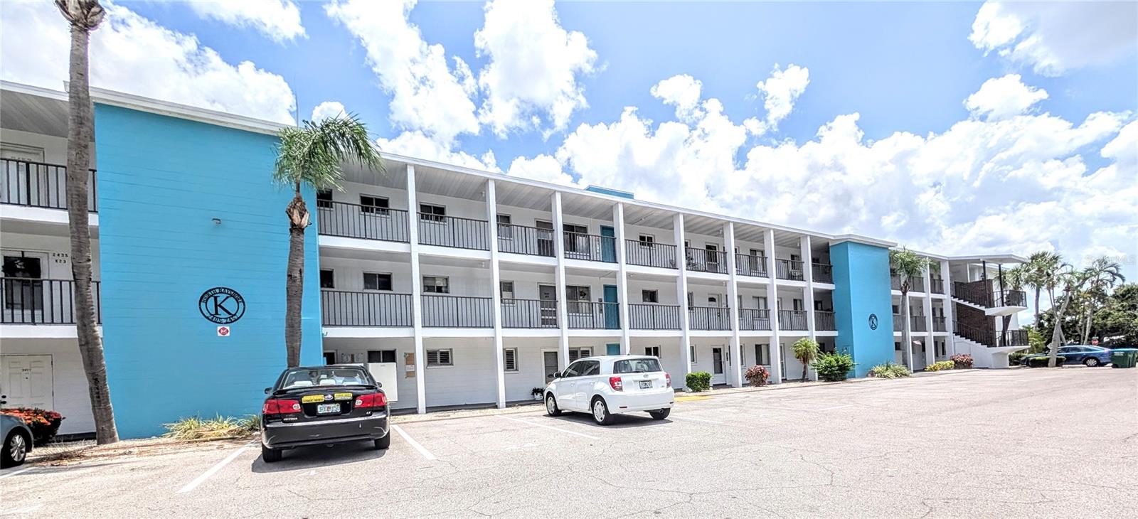 Charming top floor condo in the 55+ Community of The Fourth Bayshore. This comfortably furnished unit comes with just about everything you need so just bring our personal items and enjoy the comfy surroundings. There is no need to haul your clothes to the laundry room, there is a nice stack washer and dryer installed in the utility room There you will also notice the age of the HVAC which was installed in 2023 and the Water Heater that was installed in 2022. The enclosed balcony overlooks the courtyard and is the perfect place for your morning cup of coffee. Fourth Bayshore is a very active community that is close to some of the best amenities including World Class Beaches, Both Downtown Bradenton and Sarasota where you will find plenty to do including Farmers Markets, Museums, Great Restaurants and Live Theater. If you don't feel like leaving the community you will be able to enjoy the nice heated pool/spa, shuffleboard board, bocce ball, and the very active clubhouse where you can enjoy spending time with your neighbors and friends. It's all here, there is no need to look any further!