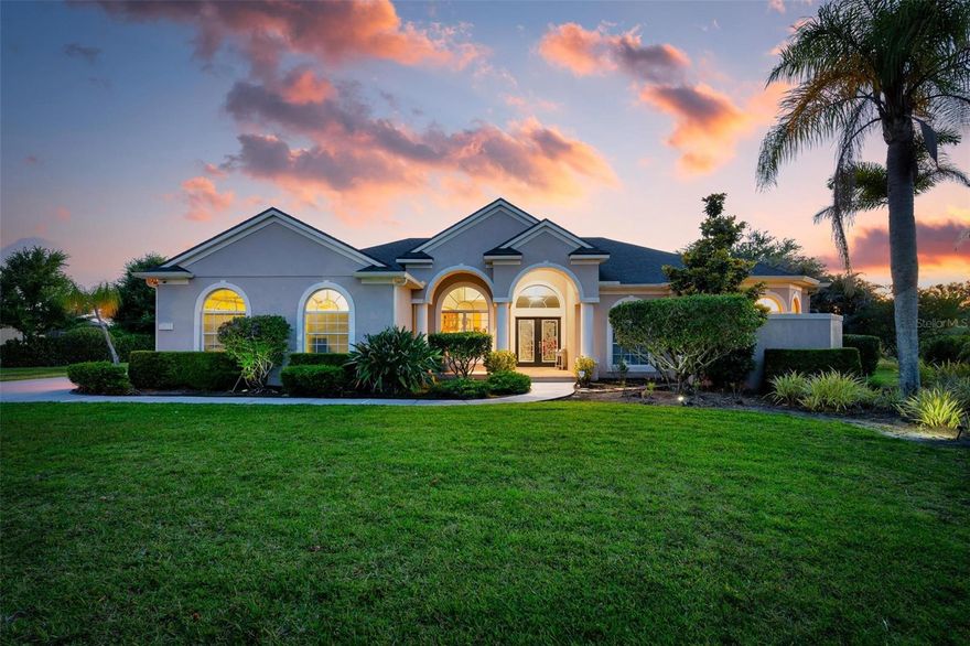Set within the expansive and sought-after Panther Ridge community, spanning over 4,500 acres just moments from Lakewood Ranch, The Preserve offers a rare blend of privacy and natural beauty. With each homesite sitting on at least one acre and surrounded by dedicated conservation land, parks, and scenic trails, this neighborhood is designed for those who appreciate space and tranquility. Positioned on 1.14 beautifully maintained acres and backing to a serene wooded preserve, this custom-built estate delivers both elegance and comfort. Featuring 4 bedrooms, 2.5 bathrooms, and a versatile bonus room, the home has been meticulously cared for and thoughtfully designed to highlight indoor-outdoor living. From the moment you arrive, the curb appeal stands out. Inside, you’ll find a split bedroom floor plan for privacy, high ceilings, a seamless open layout, and a combination of tile and wood flooring throughout, with no carpet in sight. The living spaces are centered around the stunning outdoor retreat, with disappearing sliding glass doors doors that create a true extension of the home. The kitchen is both functional and stylish, complete with upgraded wood cabinetry, granite countertops, a spacious island, and a walk-in pantry. The owner’s suite is a private escape, offering direct access to the pool area, generous walk-in closets, and a beautifully appointed bathroom designed to impress. Step outside and experience a resort-style setting. The heated saltwater pool / spa, enhanced with jets and a tranquil water feature (controlled by your phone), are surrounded by an expansive paver deck ideal for relaxing or entertaining. An outdoor summer kitchen completes the space, making it perfect for hosting gatherings year-round. The backyard is fully fenced and thoughtfully landscaped with lush tropical greenery, creating a PRIVATE  oasis that feels worlds away. Every detail of this property reflects quality and care, offering a lifestyle that is both peaceful and refined. Significant recent upgrades add even more value and peace of mind, including a new roof (2022), new AC system (2021), new water heater (2025), a Culligan water system (2024), and a washer and dryer installed in 2024. Schedule your private showing and experience it for yourself before it’s gone.