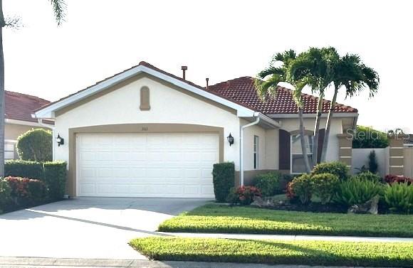 Welcome to your next chapter of carefree living in the exclusive Venetian Golf & River Club! This beautifully maintained, unfurnished annual rental offers the perfect blend of comfort, style, and resort-style amenities.
Step inside this elegant 2-bedroom, 2-bath home featuring a desirable split floor plan, 1,272 square feet of light-filled living space, a spacious 2-car garage, and a screened lanai with serene water views—your personal retreat for morning coffee or evening relaxation.
Indulge in the exceptional amenities that make every day feel like vacation: a sparkling resort-style pool and dedicated lap pool, lively tiki bar for social evenings, 6 Har-Tru tennis course and 3 pickleball courts for active fun, a fully equipped fitness center with exercise classes, peaceful nature trails, scenic ponds, and lush green space, and an onsite restaurant for convenient dining.
A fully equipped fitness center with classes.
Located just minutes from the Gulf Coast’s world-class beaches, the Legacy Trail, downtown Venice and Sarasota, I-75, and Sarasota Memorial Hospital, this home offers the best of Florida living—tranquility, community, and convenience.
No pets permitted. References required.
Come experience the luxury lifestyle you deserve—right here in beautiful Venice!