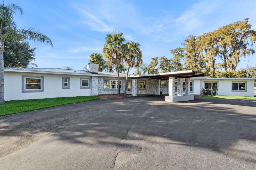 Welcome to an exceptional lakefront escape on Lake Jessamine, where modern luxury meets serene waterfront living. This beautifully renovated home showcases timeless design, high-end finishes, and over 140 feet of pristine shoreline complete with your own private boat dock, ideal for boating, fishing, or enjoying spectacular sunrise views each morning.
Step inside to a bright, open-concept layout that seamlessly blends the living, dining, and kitchen areas, perfect for everyday comfort or entertaining guests. The brand new designer kitchen features sleek cabinetry, quartz-style countertops, modern appliances, and generous storage. Each bathroom has been thoughtfully redesigned with spa-inspired touches, including marble counters and elegant custom tile work.
A spacious flex room adds valuable versatility, ideal for a home gym, office, media room, or game room. Outdoors, enjoy a large backyard, a relaxing covered lanai, and a durable metal roof that provides long-term peace of mind.
Located in a quiet, convenient neighborhood with NO HOA, this home gives you the freedom to live, rent, or invest as you choose, while still being minutes from top schools, shopping, dining, and major highways.
Words can only describe so much seeing this home in person is the only way to truly appreciate the beauty, craftsmanship, and breathtaking lakefront setting.
This remarkable waterfront residence offers unmatched comfort, elegance, and lifestyle value. Schedule your private showing today!