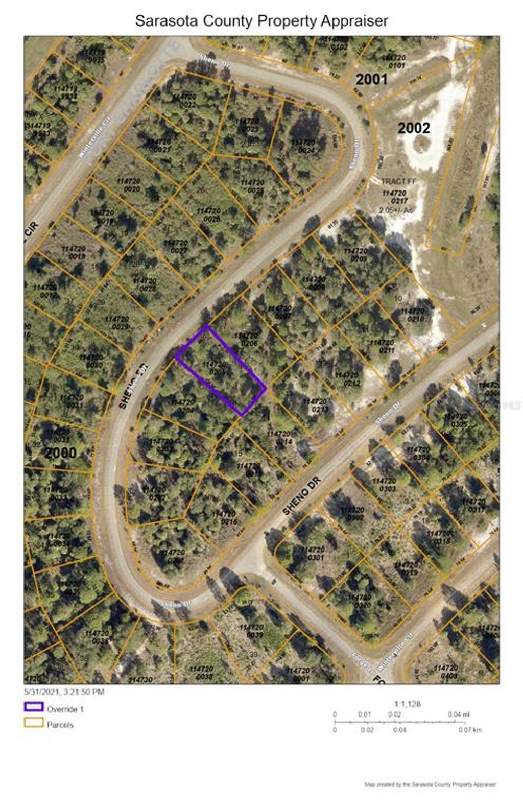 Photo of Tbd Sheno Drive, North Port, FL 34288 (MLS # OM621133)