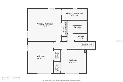 Tiny photo for 1450 Hilltop Drive, Mount Dora, FL 32757 (MLS # O6358994)