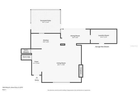 Tiny photo for 1450 Hilltop Drive, Mount Dora, FL 32757 (MLS # O6358994)