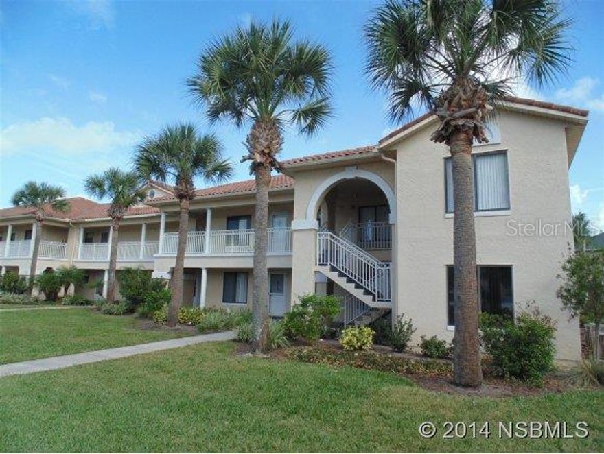Yes, it has a garage! And look at the price! Light and bright, beautifully maintained second floor condo with vaulted ceilings. Silestone countertops, dishwasher, stove and microwave were installed in 2009. Washer, dryer and refrigerator 2005. Interior was completely painted in 2011. HVAC condenser specially designed for salt air exposure was installed 5/06. Corian bathroom vanity countertops also installed in 2009. Balcony is enclosed and screened for bug-free enjoyment with a nice view of stream and putting green. Take a walk around Bouchelle's well-groomed grounds or enjoy the boardwalk that follows along the river. There are also 2 pools, tennis courts and boat storage/slips. ;Water: City