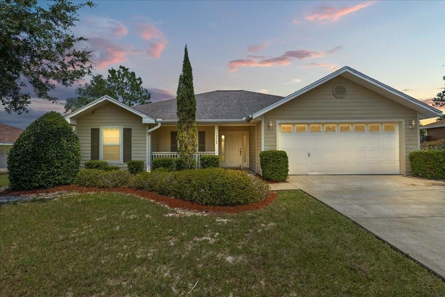 ***PRICE REDUCED** and ***NEW ROOF AT CLOSING with acceptable offer! - MOVE-IN READY!!! Welcome to this charming home, 3-bedroom, 2-bathroom with a convenient laundry room.  The kitchen includes brand new refrigerator, range and microwave, the great room feature new luxury vinyl plank flooring, adding a touch of elegance to the space. This home is located in the desirable High Springs Hills neighborhood and is ideally situated at walking distance from High Springs Community School, and close to the springs, grocery markets, shopping malls, restaurants, parks, downtown High Springs, just 25 minutes drive to Gainesville and easy access to I-75. Sitting on a spacious .25 acre lot, there is plenty of room to enjoy the beautiful backyard, as well as the front and back covered porches plus, there's no HOA, providing you with freedom and flexibility.  Don't miss out on the opportunity to make this house your new home!