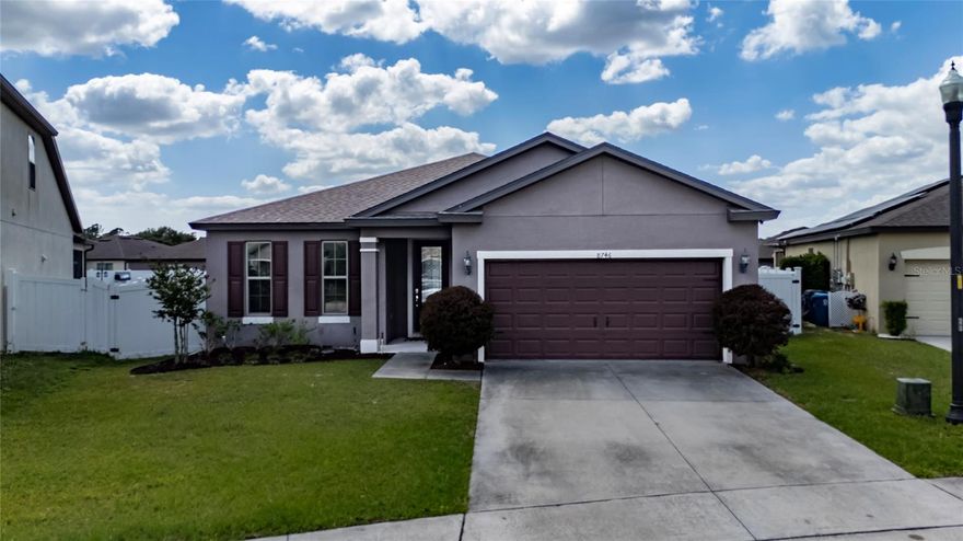 Welcome to this beautiful 3-bedroom, 2-bathroom home located in Fountain Park, offering a perfect blend of comfort and functionality. This inviting property features a spacious open-concept layout with a bright and airy living area that flows seamlessly into the dining space and modern kitchen, complete with ample cabinetry, stainless steel appliances, and a large island ideal for entertaining. The home boasts neutral finishes, tile flooring throughout the main areas, and plenty of natural light. The primary suite offers a private retreat with an en-suite bathroom, while the additional bedrooms provide flexibility for family, guests, or a home office. Step outside to enjoy a fully fenced backyard, perfect for pets, outdoor gatherings, or simply relaxing in your own private space. With great curb appeal, a two-car garage, and a well-kept interior, this home is move-in ready and conveniently located near major roadways, shopping, and dining.