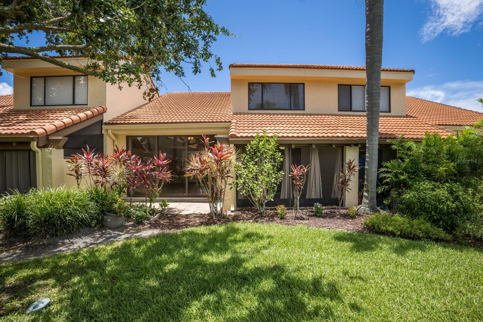 Your new RENTAL awaits YOU!!! This beautifully UPDATED and move-in ready townhome is located in the highly DESIRABLE community of The Meadows in Sarasota. Offering a spacious 3 bedroom, 2 bathroom layout with an open floor plan, soaring VAULTED ceilings and an abundance of natural light, this home creates a warm and airy feel throughout. The MODERN kitchen has been tastefully remodeled with solid wood cabinetry, granite countertops, tiled backsplash, and stainless steel appliances, making it perfect for any cooking enthusiast. The EXPANSIVE living and dining area flows effortlessly into the screened-in lanai through sliding glass doors, offering PEACEFUL views and the perfect setting for entertaining or relaxing. The primary suite, conveniently located on the FIRST floor, features a WALK-IN closet and an updated ensuite bath with dual sinks and a beautifully tiled walk-in shower with built-in seat. For added privacy and peaceful enjoyment, the screened-in lanai is accessible directly from the primary suite, creating a quiet retreat just steps from your bedroom. Upstairs, you’ll find two generously sized bedrooms and another full bath, also with dual sinks and a tub/shower combo which is perfect for guests or family. Step outside to your own PRIVATE courtyard, soon to be fully paved, offering even more space to entertain or unwind. There’s also an open paved patio area ideal for soaking up the Florida sunshine. Just a few steps from your front door is the community pool, where you can cool off and enjoy the Florida lifestyle. The Meadows is a well established community known for its lush landscapes, walking and biking trails, and resort style amenities including a clubhouse, state-of-the-art fitness center, tennis courts, and nearby golf. Don’t miss the opportunity to live in one of Sarasota’s most picturesque and amenity rich communities perfectly located just a short ride to downtown Sarasota, world-class shopping, fine dining and the FAMOUS Gulf beaches! Don't miss the opportunity to RENT this beautiful townhome and schedule your private showing today!!!