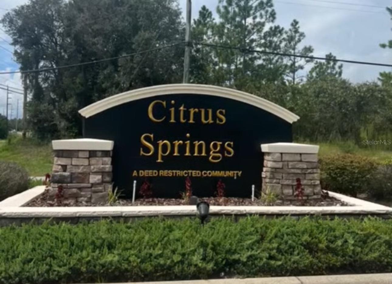 CITRUS SPGS UNIT 20 - Land