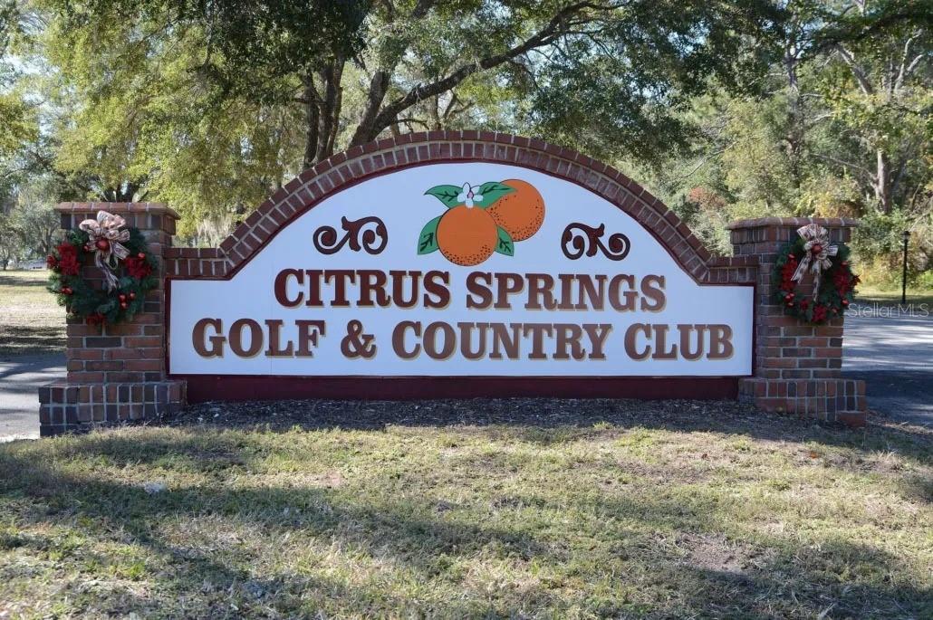 CITRUS SPGS UNIT 20 - Land