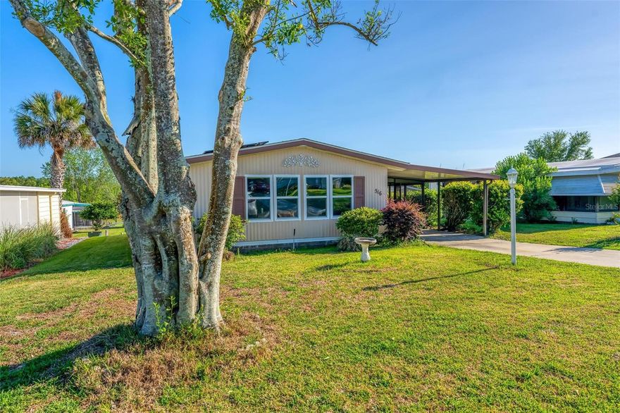 NO BOND, newer roof, and flexible financing options available!  The seller is open to a lease option, lease purchase, or other financing opportunities, making this a great option for a variety of buyers.  Welcome to the Village of Silver Lake, where golf cart rides, live music, and sunny afternoons are simply part of everyday life. This well-kept home is a great way to step into The Villages lifestyle and start enjoying everything in this vibrant community. Inside, the home feels bright and comfortable, with a layout that’s easy to live in. Two real bonuses here are the 6-year-old roof and the addition of solar panels, helping to reduce electric costs and add long-term efficiency. It’s a smart upgrade that lets you enjoy Florida living with more predictable utility expenses. The screened lanai is the kind of spot you’ll use every day. Morning coffee, afternoon reading, or just catching a breeze in the evening, it’s a simple pleasure that never gets old. There’s also covered parking and extra storage for your golf cart and everyday essentials. Living in Silver Lake puts you just a short golf cart ride from Spanish Springs Town Square for live music, dining, and a lively atmosphere. Plus, you’ll have access to all the things that make The Villages so special, including golf, pools, recreation centers, and countless clubs and activities, more ways to stay active and social than you can count.
If you’re ready for a simpler, more fun way of living, whether for a season or full-time, this home is a great place to start.