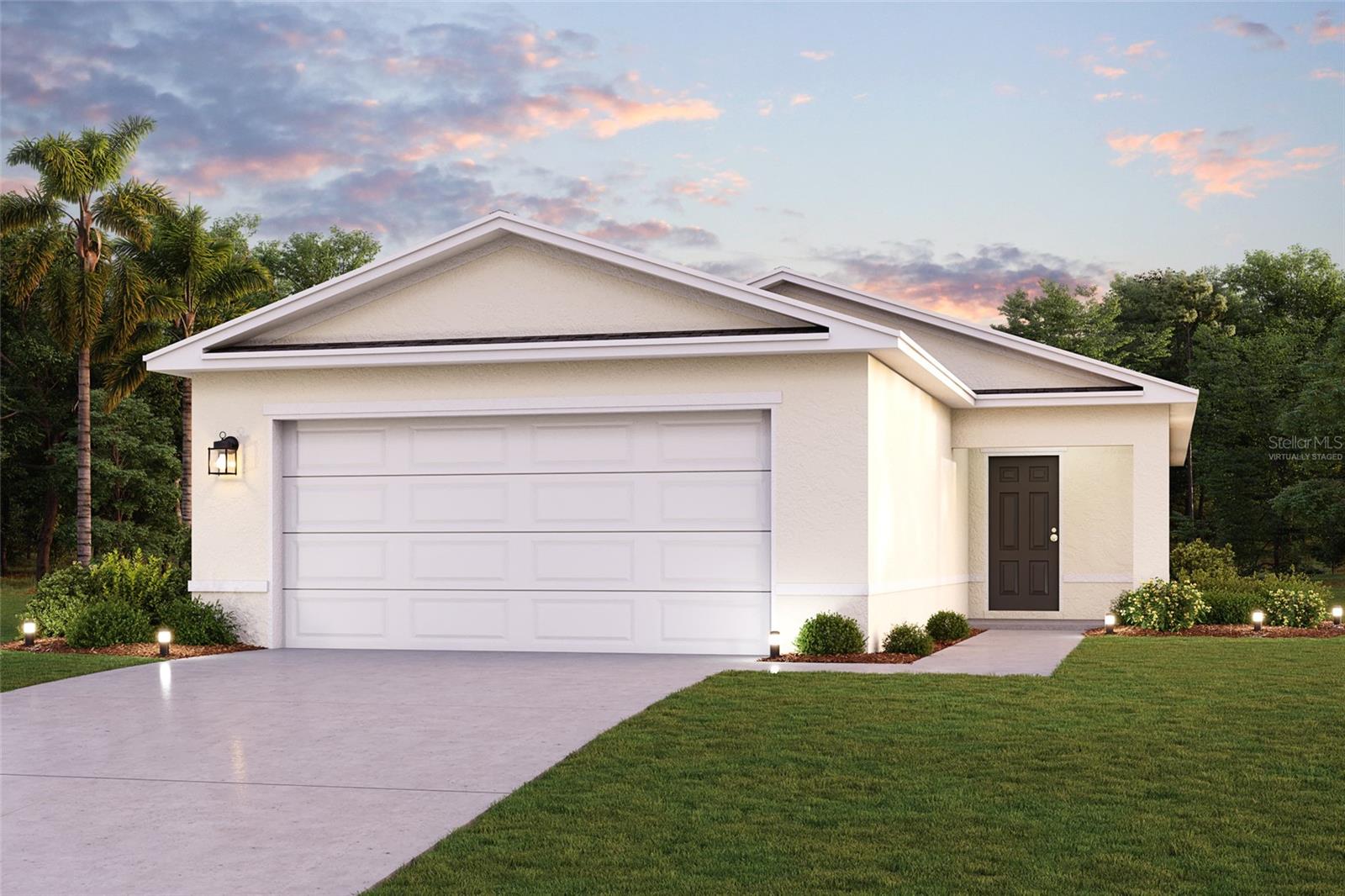 Prepare to be impressed by this DELIGHTFUL New home in the Eagle Hammock community! The desirable Talison plan features a welcoming great room that flows into an open-concept dining area and a well-appointed kitchen. The kitchen features gorgeous cabinets, granite countertops, and stainless-steel appliances (Including: range, microwave hood, and dishwasher). The primary suite has a private bath, dual vanity sinks, and a roomy walk-in closet. Two additional bedrooms and a 2nd bathroom are tucked away off of a hallway. This desirable plan also comes complete with a 2-car garage.