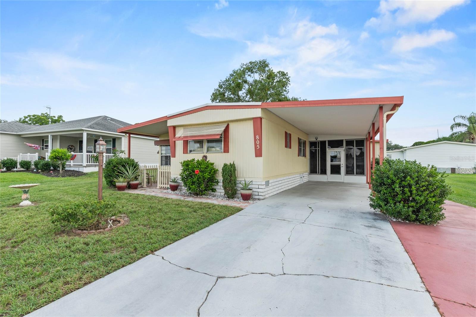 This property definitely sounds like a fantastic opportunity, especially for those seeking a comfortable, move-in ready home in sunny Florida. The recent upgrades like the HVAC system (installed in 2022) and the new roof (2019) provide extra peace of mind regarding maintenance and reliability. The fully furnished interior and amenities truly add convenience, while features like the large lanai and inviting porch enhance outdoor living and relaxation.
The separate golf cart garage is a great feature for golf enthusiasts and adds to the property's appeal as a leisure-oriented retreat. Additionally, the leaf filter installation helps reduce outdoor maintenance, which is a nice touch for busy homeowners or renters.
Overall, it seems like an ideal blend of comfort, functionality, and leisure, making it a strong investment or a perfect personal getaway. Would you like further details?