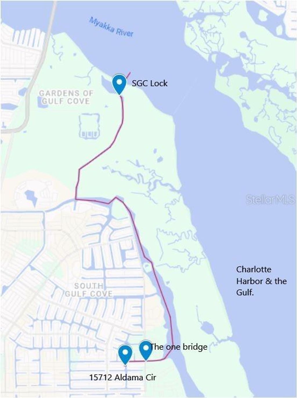 Photo of 15712 Aldama Circle, Port Charlotte, FL 33981 (MLS # C7526097)