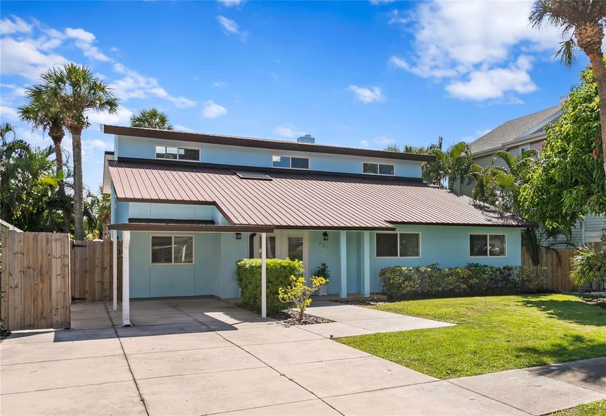 Wow!!! Bring the Friends, Bring the Family—This Belle Vista Beauty Has Room for Everyone, including the fur babies!  
Welcome to this spacious and fabulously updated 5-bedroom, 3.5 bath pool home, perfectly situated in the highly desirable Belle Vista Community. With 3,282 square feet of living space (3,814 sq ft under roof), this home is designed for comfort, entertaining, and making unforgettable memories.

Offering Primary Suites on both the first and second floors, plus three additional bedrooms and a dedicated home office, the layout is ideal for multi-generational living or hosting guests with ease. The open floor plan flows effortlessly for both everyday living and large gatherings, making it an entertainer’s dream. The fabulous kitchen, Spa inspired bathrooms, tropical Landscaping, resort style pool, covered outdoor patio space, pool bath and outdoor shower are just some of the features you will fall in love with!  

Live everyday where people come to on vacation, this home is just a short walk to the white sandy beaches, shopping, casual and fine dining...but also provides all the serenity of getting away from it all!  If you decide it’s time to venture off the island, you’re just 15 minutes from vibrant Downtown St. Petersburg with the world renowned museums and trendy restaurants.  Only 35 minutes to Tampa International Airport makes business or casual travel a breeze.