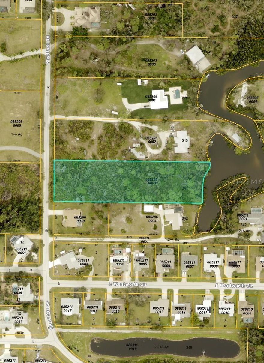 This beautiful 1.93 acre Gulf access lot with Approx 160 ft of waterfront on Gottfried creek is located in a pristine and private setting yet  conveniently located close to everything.  This is a fantastic neighborhood with no HOA and nice homes on large parcels. You are also eligible to be in the Englewood Gardens beach club which allows private access to the gulf and Lemon Bay on Manasota Key with parking, bathrooms and a clubhouse. Shopping, dining and entertainment are just down the street on Historic Dearborn street which also has a great farmers market. Beaches, golfing, fishing and boating are also just a few minutes away. Don't miss your chance to own a piece of Paradise and build your dream home on this wonderful property.