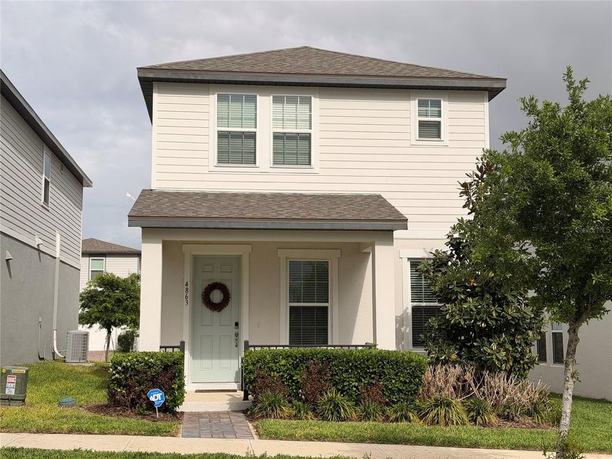 Pre-Construction. To be built. Located in the highly desirable Silverleaf at Hamlin in Winter Garden, this exceptional bungalow offers the perfect blend of location, lifestyle, and design. Surrounded by top-rated schools within short distance, premier dining, and a rapidly growing area with strong appreciation, this is one of the most sought-after communities in the region.

This beautifully designed home features 3 bedrooms, 2/1 bathrooms, and an additional loft room, with a layout that is both functional and inviting. What truly sets this property apart is its interior.
Unlike anything else currently available in the area, this home has been fully customized with high-end finishes and a cohesive, thoughtfully curated design throughout. Every element was carefully selected to create a seamless flow of elegance, comfort, and functionality.

The home showcases custom-built cabinetry in every space, including closets, storage solutions, and integrated desk areas, all designed specifically for the home. The custom-made curtains were designed to fit each space perfectly, enhancing both aesthetics and comfort.
Throughout the home, you’ll find LED lighting and carefully selected fixtures that complement one another, creating a warm, modern, and visually harmonious atmosphere. Custom mirrors, wood panel details, and built-in elements elevate each room, making every space feel intentional and refined. The kitchen is a true highlight a gourmet, built-in design that is highly practical, ideal for everyday living and entertaining.

This is a rare opportunity to own a home that is completely move-in ready at a level rarely found, and everything has already been done with impeccable taste.

Simply bring your belongings and start living.
Homes like this are truly one of a kind in the area, and once you step inside, it’s impossible not to fall in love.