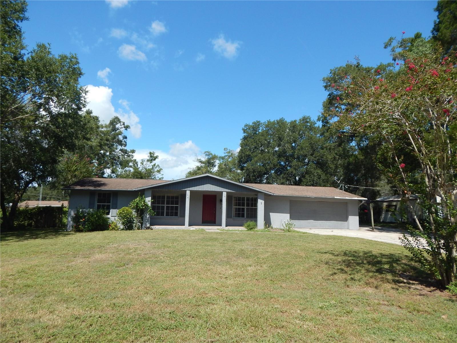 3-Bedroom, 2 Bath Block Home with Pool and Tons of Potential! Located in Hickory Hills Acres, this spacious 3-bedroom, 2-bathroom block home offers fantastic potential for the right buyer with a vision. Boasting a 2-car attached garage and an additional 2- car carport with attached storage - perfect for storing boats, RV's, or extra vehicles. Solid wood kitchen cabinets with plenty of storage space, large front and back yard ideal for entertaining or relaxing. In ground pool recently drained and ready to be revived, laundry located in the garage for added convenience. A/C was replaced in 2022. Great potential for TLC to make it your own. This home is just waiting for you to bring your ideas and make it shine again. Great neighborhood, close to everything you need, and priced to sell. Don't miss out- schedule you're showing today!