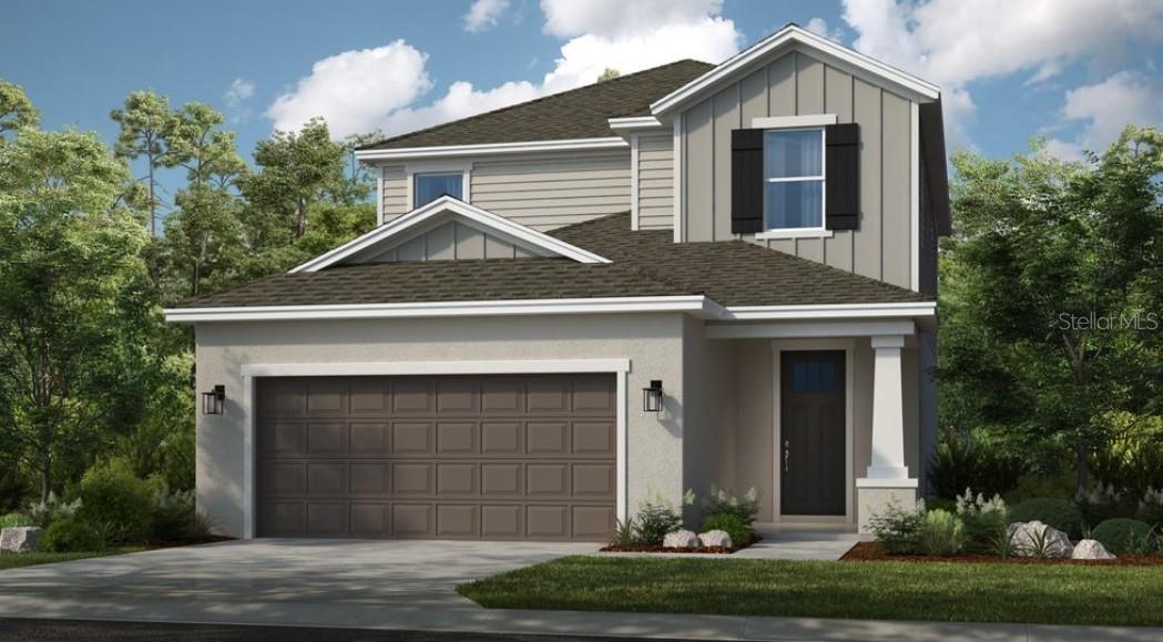 Under Construction. New Construction – November Completion! Built by Taylor Morrison, America’s Most Trusted Homebuilder. Welcome to the Santa Rosa at 811 Steel Drive in Indigo Creek! This floorplan is designed for effortless entertaining and everyday comfort. The first-floor flows beautifully from the kitchen to the dining area and into the airy two-story great room. Just beyond, a lanai with sliding pocket doors invites indoor-outdoor living. The primary suite offers a peaceful retreat with a spacious walk-in closet, dual sinks, and a walk-in shower. A half bath and laundry room sit conveniently near the foyer and garage entry. Upstairs, four bedrooms provide space for everyone, including one with a private bath while the others share a full bath. Indigo Creek in Apollo Beach features scenic lake views, open-concept homes, and planned amenities like a pool, cabana, dog park, boardwalk, butterfly garden, and nature playscape. Additional Highlights Include: Fifth bedroom in place of loft, 8' interior doors, all appliances included, and covered lanai. Photos are for representative purposes only. MLS#TB8415097