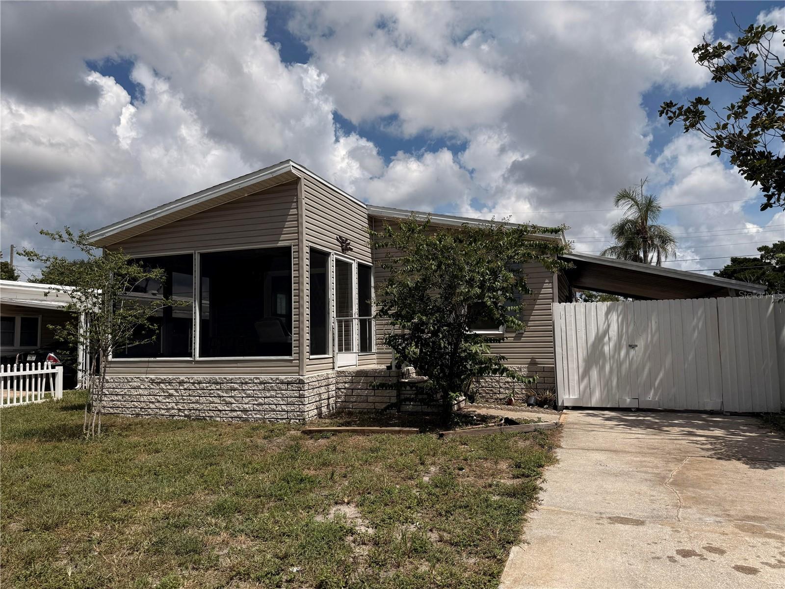 Beautifully updated 2-bedroom, 2-bathroom home offering 1,014 square feet of comfortable living in the desirable Buena Vista community located in Holiday, FL. This land-owned property features modern upgrades throughout and is located outside of a flood zone, providing peace of mind and low maintenance living.
With no age or lease restrictions, this home offers excellent flexibility for both homeowners and investors. The interior has been thoughtfully renovated, including an updated kitchen, refreshed flooring, and contemporary fixtures. The layout is bright and open, creating a welcoming space ideal for relaxing or entertaining.
Centrally located, this home is close to shopping, dining, beaches, and major roadways, making it a convenient and attractive option for those seeking both comfort and accessibility. Don't miss the opportunity to own a move-in ready home in one of Holiday’s most flexible and well-situated neighborhoods.