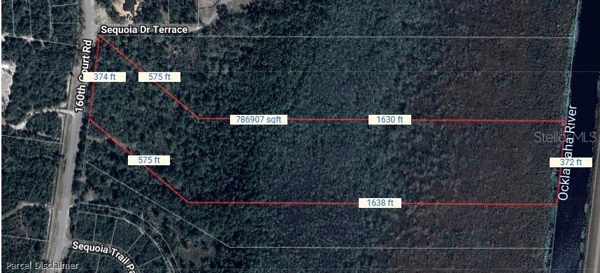 Seller financing available - call for terms! Want your own private retreat? No HOA. Hard to find large beautiful 18.02 acre riverfront parcel of land is ready for you to build the estate home of your dreams or perhaps a lovely horse farm. Zoned A1 - Agricultural - so bring your horses, cows, goats, chickens, etc. According to the Maron County building department 2 homes (a house and a guest house) are allowed to be built. There are many new construction homes in this area. The serene surroundings of the Ocklawaha area provide opportunities for fishing, boating, kayaking, and enjoying wildlife. Close to Lake Weir and the Ocala National Forest. Shopping, dining, and entertainment opportunities abound. (Property is located at the corner of Fisher Rd and Sequoia Drive Terrace.)