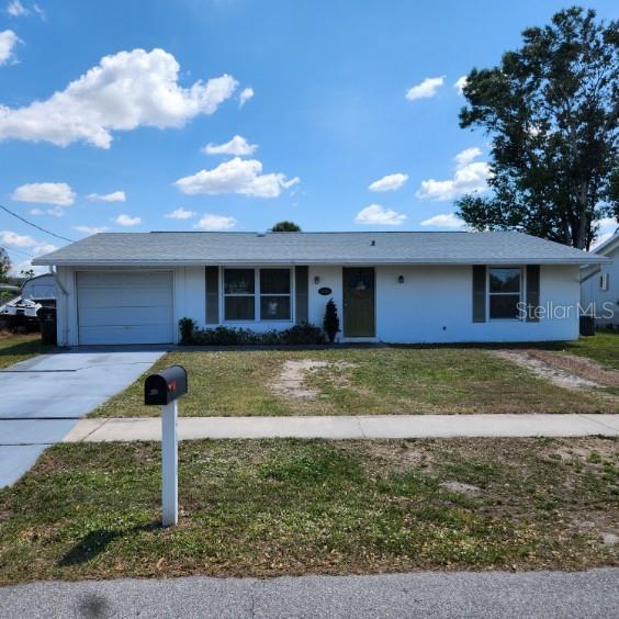 Welcome to 4070 Grobe Street, a charming 2-bedroom, 2-bathroom single-family home nestled in the heart of North Port, Florida. Built in 1972, this 917-square-foot residence offers a comfortable living space on a 6,500-square-foot lot. The home boasts ceramic tile flooring throughout, enhancing its clean and cohesive aesthetic. The remodeled master suite provides a private retreat, while large windows invite an abundance of natural sunlight, creating a warm and inviting atmosphere. Recent updates include an air conditioning system that is just 8 months old, a new electrical panel, and newer windows. The roof was redone in 2024, adding to the home's durability. Notably, this property is free from HOA restrictions and is not located in a flood zone, offering peace of mind and flexibility. With city sewer and water services, the home ensures convenience and reliability. Its prime location places you close to a variety of restaurants, shopping centers, fishing spots, and the beautiful beaches of Southwest Florida, making it an ideal choice for those seeking both comfort and accessibility. This home is within walking distance of the Warm Mineral Springs, visited by people around the world. And Wellen Park is just down the road with all its new restaurants in shops and more being built, live music from 6:00 to 10:00 every night. North Port is a beautiful place to live and it's waiting for you!