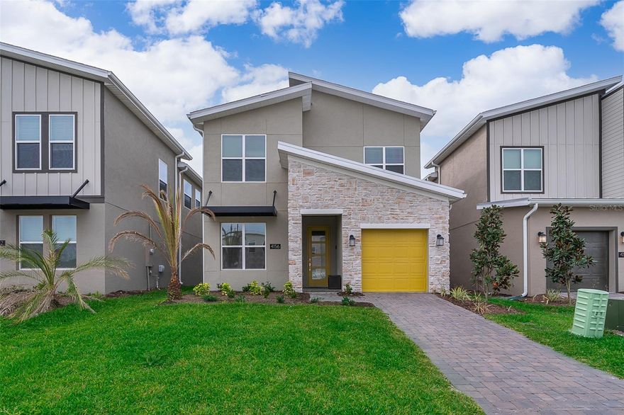 GREAT POOL & SPA VACATION HOME. There are 5 bedrooms, 5 bathrooms, with 2 luxurious owner suites! Additional rooms include a laundry room, loft, and game room. This beautiful home is located in Storey Lake, where Central Florida's major attractions are just minutes away. Walt Disney World is located just 5 miles West, Lake Buena Vista and Disney Springs are just 3 miles North, the Loop is just 2.5 miles East and the Orlando International Airport is just 15 miles away. The kitchen has quartz counters, 42" cabinets, slate appliances, window blinds, and more. Amenities include Tiki Bar/Grille, Canoe/Kayak Rental, Lazy River, Fitness Center, Miniature Golf, Quiet Pool, Splash Pad, Double Slide, Volleyball Court & Sports Court.